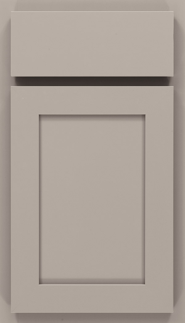 Ellis laminate cabinet door in Stone Gray